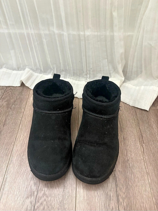 UGG Shoes - UGG Classic Ultra Mini Black Suede Winter Boots US 7